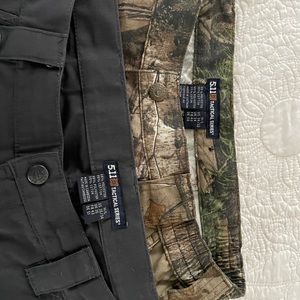 Lot of 2. 5.11 Tactical men’s cargo style pants